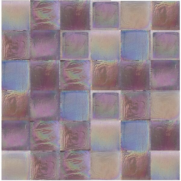 Керамическая плитка Керамин Architeza Sharm Iridium xp35 Стеклянная мозаика 32,7х32,7 (кубик 1,5х1,5)