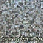 Керамическая плитка Керамин Architeza Морской перламутр Blacklip MOP Shell Стеклянная мозаика 30х30 (кубик 1х1)