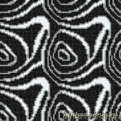 Керамическая плитка Керамин Architeza Панно Ар-Деко 1 Панно из мозаики Monpansie 64,4х64,4