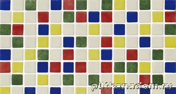 Керамическая плитка Керамин Ezarri Миксы 25014-Е Мозаика 31,3х49,5 (2,5х2,5)