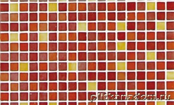 Керамическая плитка Керамин Ezarri Растяжки простые Rojo №7 Растяжка 31,3х49,5 (2,5х2,5)