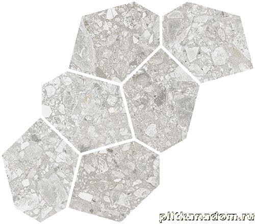 Керамическая плитка Керамин Vives Ceppo Di Gre Aymaras-SPR Cemento Мозаика 24,2x39,5