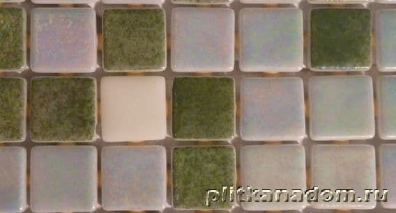 Керамическая плитка Керамин Ezarri Микс Premium Fоsfo Green Мозаика 31,3х49,5 (2,5х2,5)
