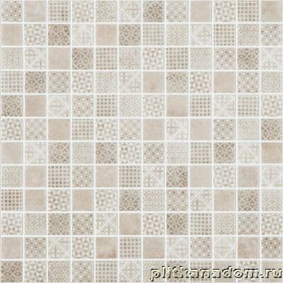 Керамическая плитка Керамин Vidrepur Born Beige Мозаика 31,7х31,7 (на сетке)