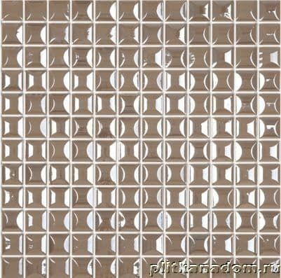 Керамическая плитка Керамин Vidrepur Edna Coffee Мозаика 31,7х31,7 (на сетке)