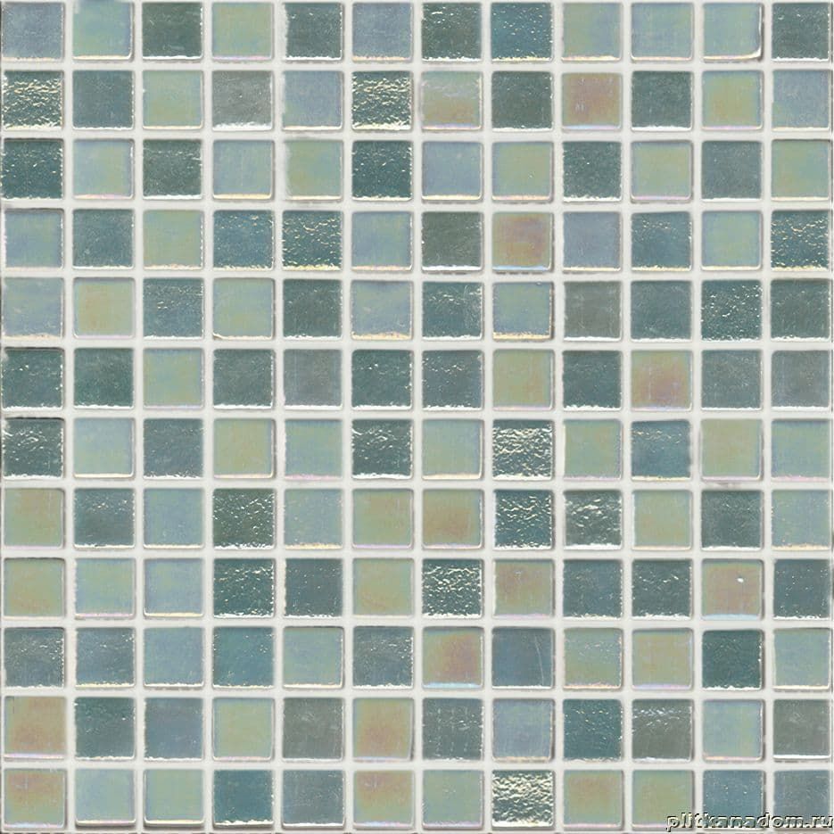Керамическая плитка Керамин Vidrepur Shell Mix Green 553-554 Мозаика 31,7х31,7 (на сетке)
