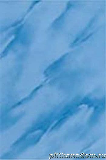 Керамическая плитка Керамин Пиастрелла Марго 4Т Синяя Настенная плитка 20х30