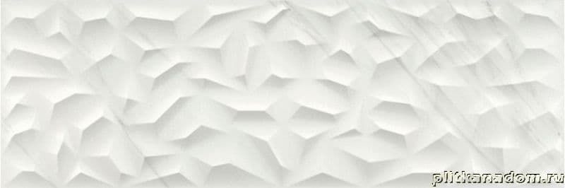 Керамическая плитка Керамин Baldocer Tasos Space Настенная плитка белая глина 40х120