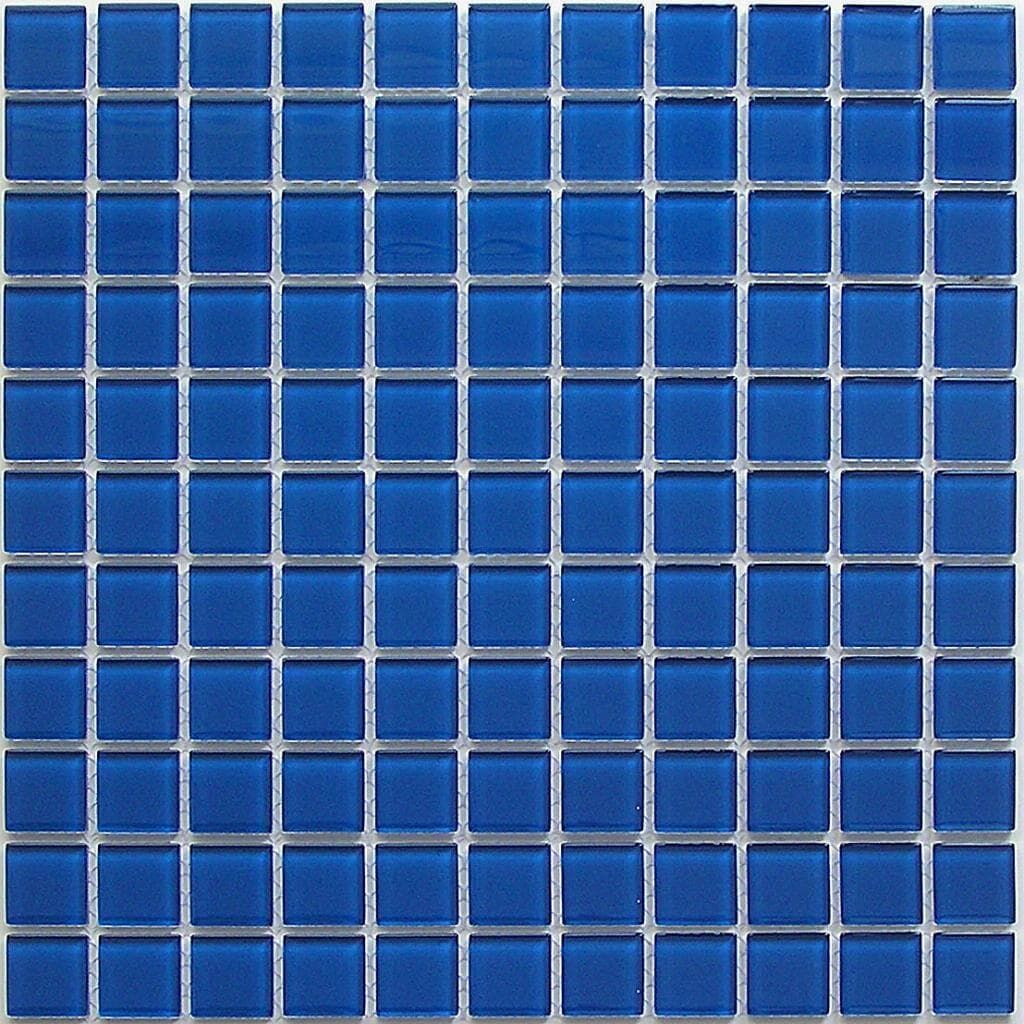 Керамическая плитка Керамин Bonaparte Мозаика стеклянная Deep blu 4 мм 30х30