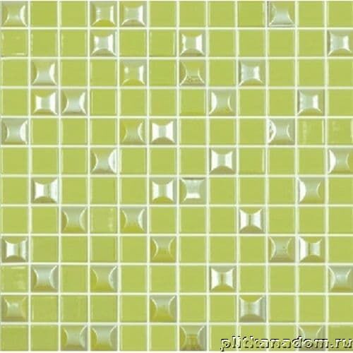 Керамическая плитка Керамин Vidrepur Edna Green Мозаика 31,7х31,7 (на сетке)