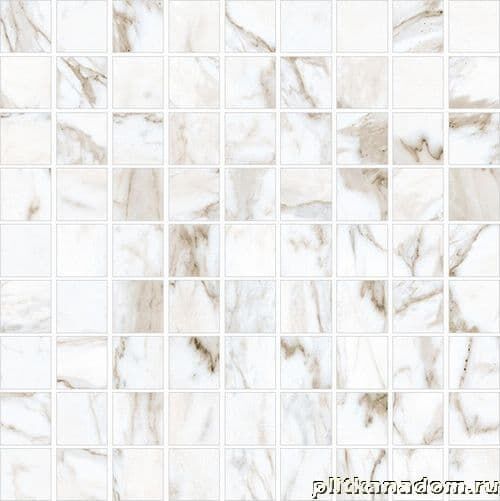 Керамическая плитка Керамин Kerranova Marble Trend Calacatta K-1001-LR-m01 Мозаика 30х30