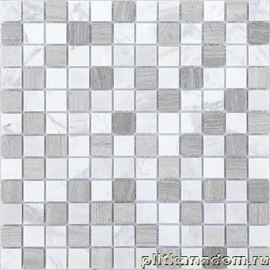 Керамическая плитка Керамин Caramelle Pietrine Pietra Mix 2 Мозаика 29,8х29,8x0,4 (2,3х2,3)