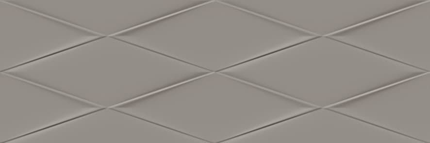 Керамическая плитка Керамин Cersanit Vegas VGU401 рельеф темно-серый Настенная плитка 25х75