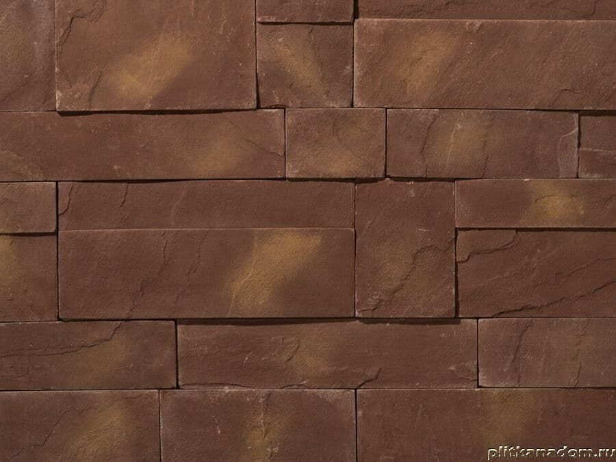 Керамическая плитка Керамин UniStone Гранитный скол 8 Декоративный кирпич 6,5х19,2