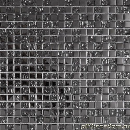 Керамическая плитка Керамин Imagine Mosaic HT151 (silver) Мозаика из стекла 30х30 (1,5х1,5)