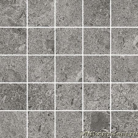 Керамическая плитка Керамин Museum Solto 4D Grey EP Мозаика 25x25