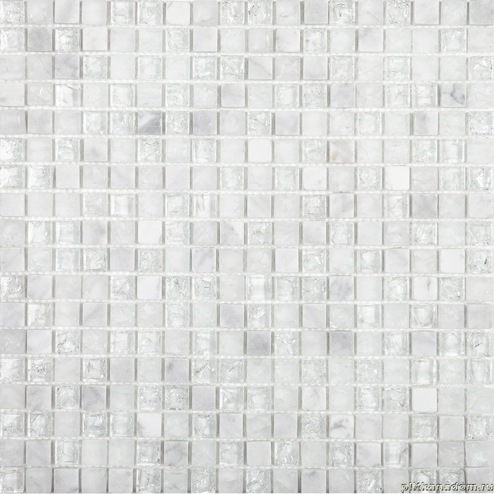 Керамическая плитка Керамин Imagine Mosaic BL8101 Мозаика из смеси стекла,камня и металла 30х30 (1,5х1,5)