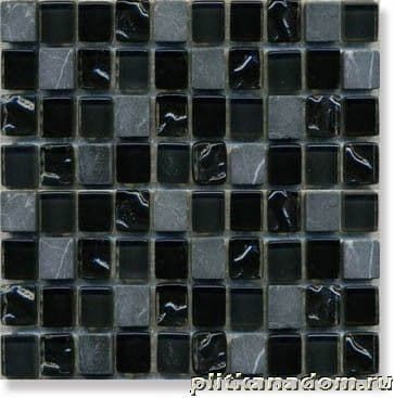 Керамическая плитка Керамин Bars Crystal HT 500-1 Мозаика 30х30 (1,5х1,5)