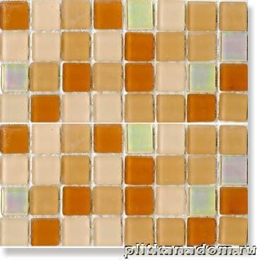 Керамическая плитка Керамин Bars Crystal Смеси цветов Rainbow collection YHT 485 Мозаика 30х30 (1,5х1,5)