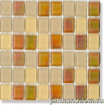 Керамическая плитка Керамин Bars Crystal Смеси цветов Rainbow collection YHT 487 Мозаика 30х30 (1,5х1,5)