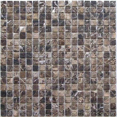 Керамическая плитка Керамин Bonaparte Каменная мозаика Ferato-15 Slim Матовая 30,5х30,5 (1,5х1,5)