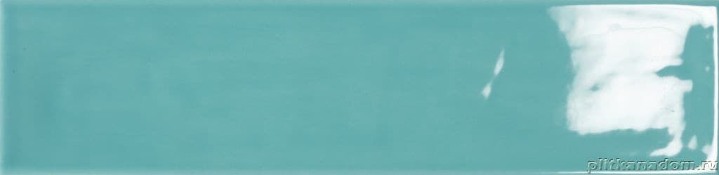 Керамическая плитка Керамин Tau Ceramica Maiolica Gloss Aquamarine Настенная плитка 7,5х30