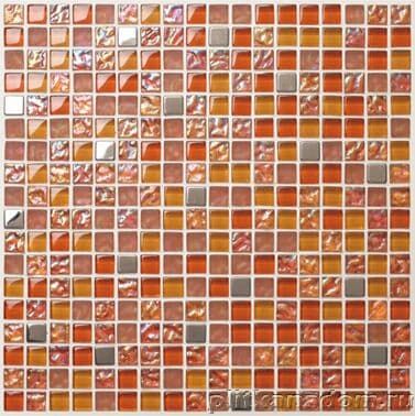 Керамическая плитка Керамин Decor-mosaic Люкс MDL-29 Мозаика (стекло, металл) 30х30 (1,5х1,5)