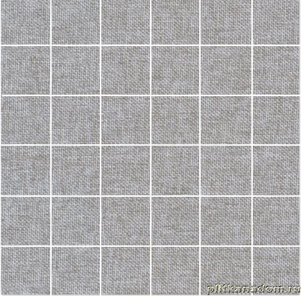Керамическая плитка Керамин Grasaro Textile G-72-S-m01 Grey Мозаика 30х30