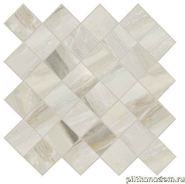 Керамическая плитка Керамин Coliseum Gres Флоренция Mosaico Белая Мозаика 27x27