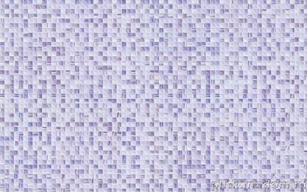 Керамическая плитка Керамин Кировская керамика (М-Квадрат) Bella 122983 Фиолетовая Темная Объемная Настенная плитка 25х4