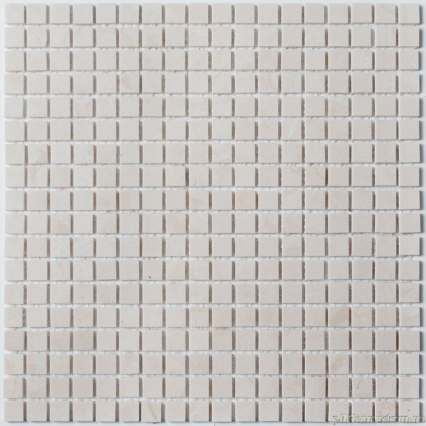 Керамическая плитка Керамин NS-mosaic Stone series KP-748 Камень полированный Бежевая Мозаика 30,5х30,5 (1,5х1,5)