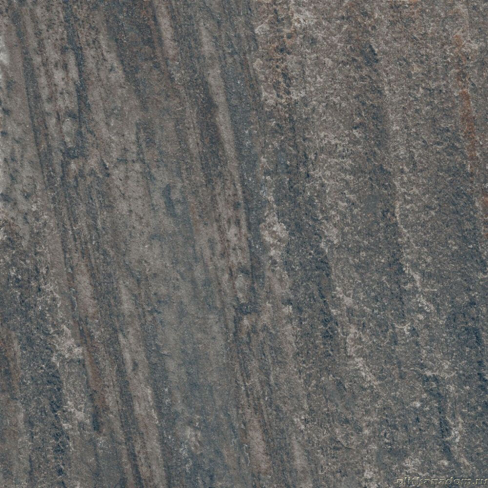 Керамическая плитка Керамин Estima Rock RC03 Темно-серый Неполированный Керамогранит 40,5х40,5