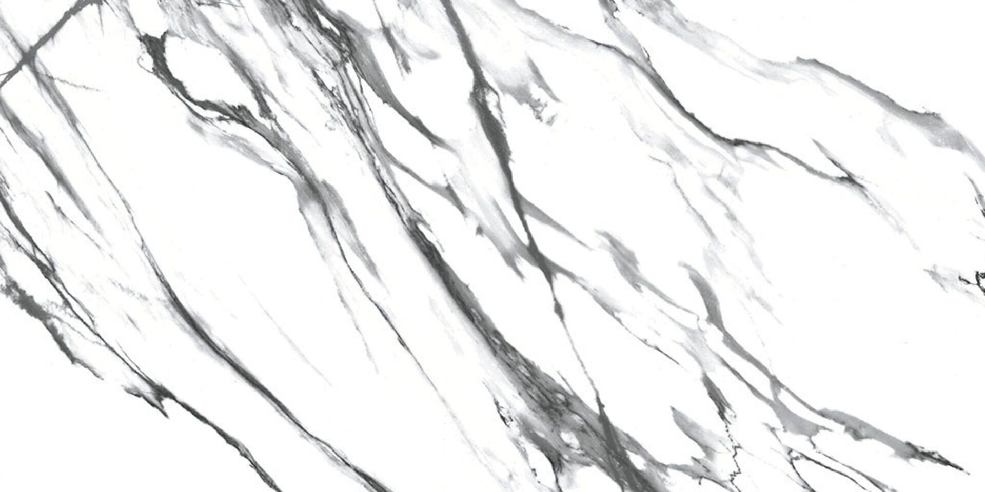 Керамическая плитка Керамин Geotiles Oikos Black Черно-белый Полированный Ректифицированный Керамогранит 75х150