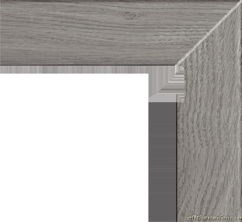 Керамическая плитка Керамин Gres de Aragon Ordesa Gris Серый Матовый Подступенок 15х120