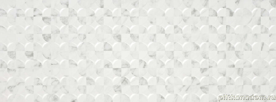 Керамическая плитка Керамин Stylnul (STN Ceramica) Sabine Ci White Mt Плитка настенная 33,3x90