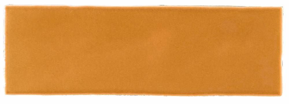 Керамическая плитка Керамин Pamesa Ceramica Jubilee-Mayfair-Carnaby Ocre Оранжевый Глянцевый Керамогранит 6,5х20