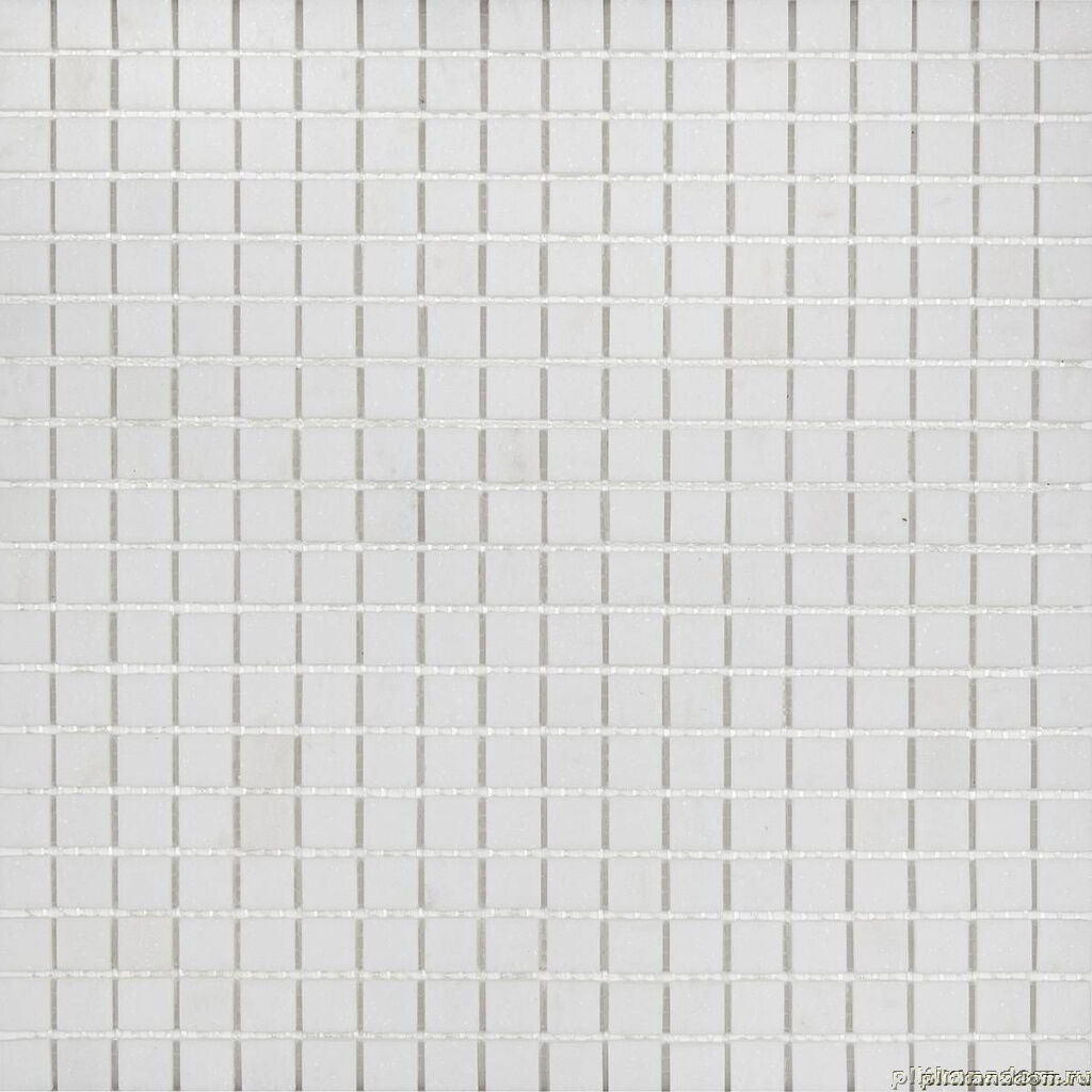 Керамическая плитка Керамин Imagine Mosaic STN5154М Белая Матовая Мозаика Мозаика из камня 30х30 (1,5х1,5)