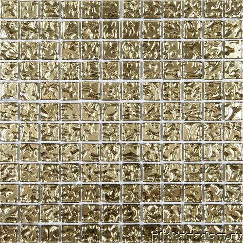Керамическая плитка Керамин Imagine Mosaic HT170-23 Бежевая Глянцевая Мозаика из смеси стекла, камня и металла 30х30 (2,