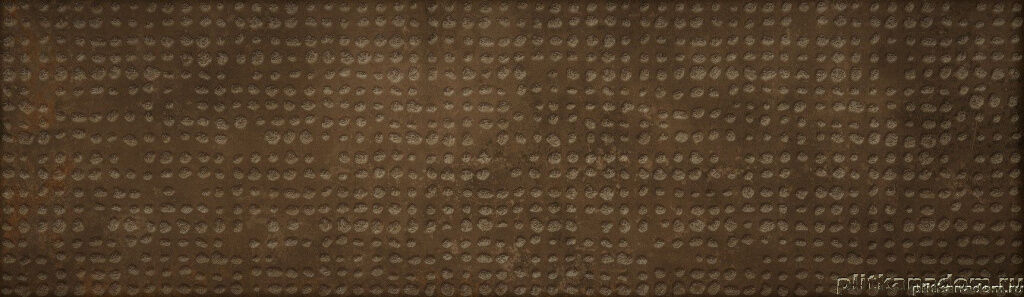 Керамическая плитка Керамин Ibero Gravity Art Oxide Коричневая Матовая Ректифицированная Настенная плитка 29x100