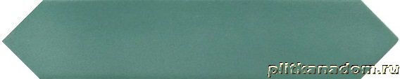 Керамическая плитка Керамин Equipe Lanse Viridian Зеленая Матовая Настенная плитка 5x25
