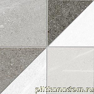 Керамическая плитка Керамин Vives Seine Debilly-R Gris Серый Микс Матовый Керамогранит 15x15