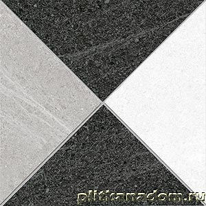 Керамическая плитка Керамин Vives Seine Seguin-R Gris Серый Микс Матовый Керамогранит 15x15