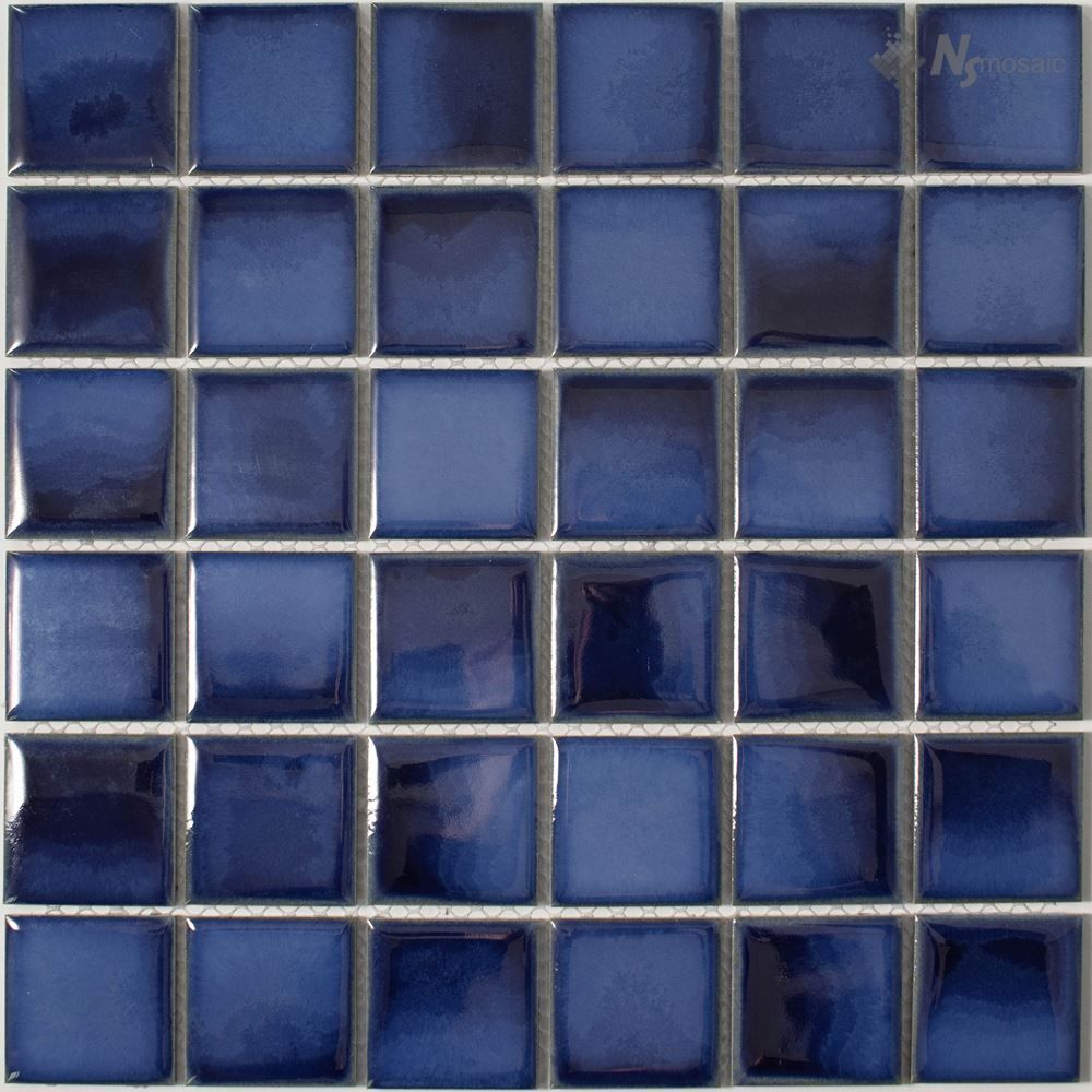 Керамическая плитка Керамин NS-Mosaic Porcelain series PW4848-28 Керамика Глянцевая Мозаика 30,6х30,6 (4,8х4,8)