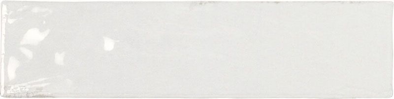 Керамическая плитка Керамин Benadresa Azulejos Karma White Белая Глянцевая Настенная плитка 7,5x30