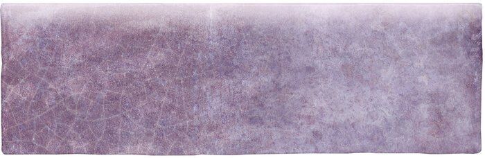 Керамическая плитка Керамин Harmony Dyroy Aubergine Фиолетовая Глянцевая Настенная плитка 6,5x20