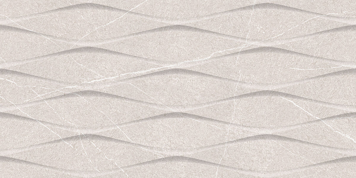Керамическая плитка Керамин Kerlife Monte Bianco Rel. Белая Рельефная Настенная плитка 31,5x63