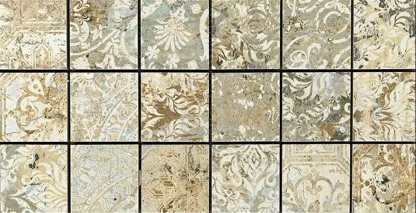 Керамическая плитка Керамин Aparici Carpet Sand Nat Mosaico Бежевая Матовая Мозаика 15х30