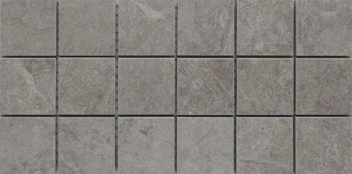 Керамическая плитка Керамин Cristacer Titanium Brown Коричневая Матовая Мозаика 15х30