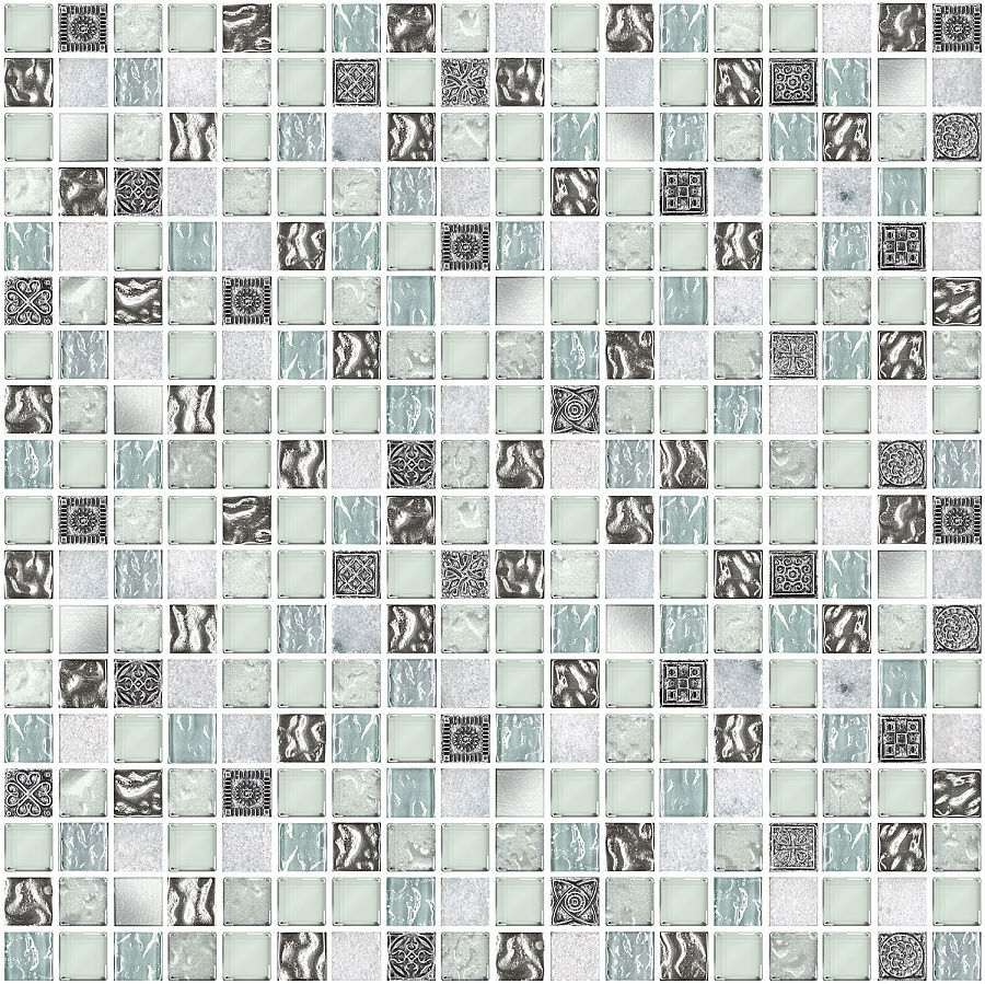 Керамическая плитка Керамин Azori Riviera Микс Матовая Мозаика 30х30