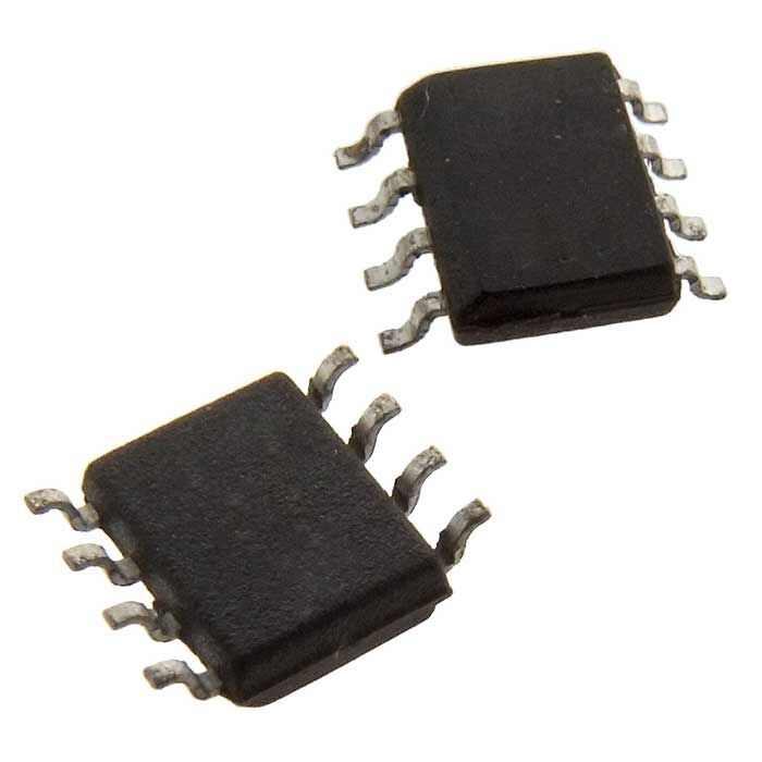Оптопара транзисторная двухканальная VISHAY ILD207T, 4кВ/70В, 0.03A, корпус SOIC-8